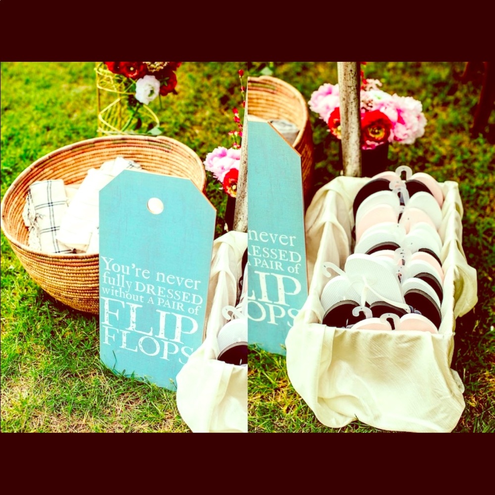 Large Flip Flop Sign